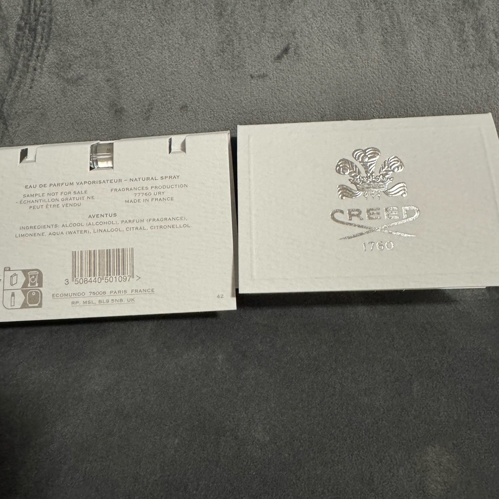 Creed aventus sample